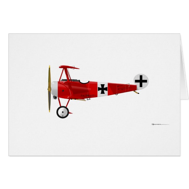 Fokker DR-1 triplan (Devant horizontal)
