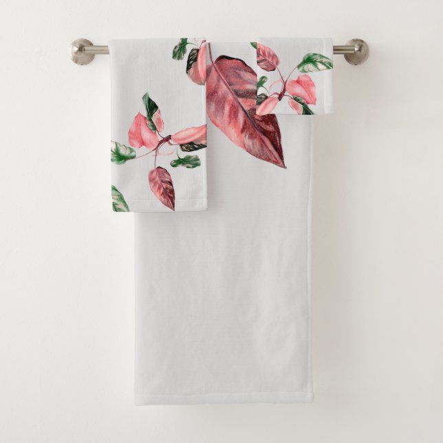 FOLHAGEM ROSA E VERDE (En situation)