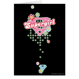 Folie de fleur de Supergirl