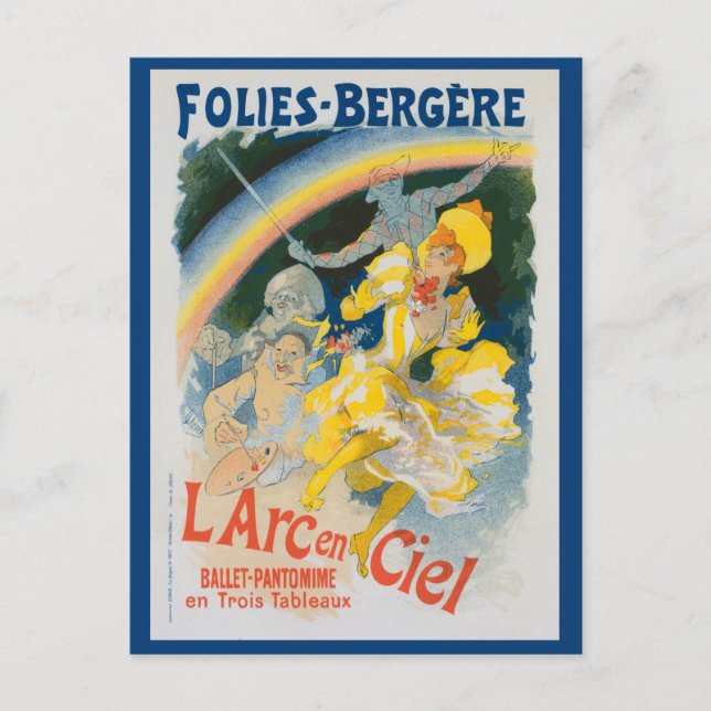Folies Bergère - L'arc en ciel - Carte postale Ché (Devant)