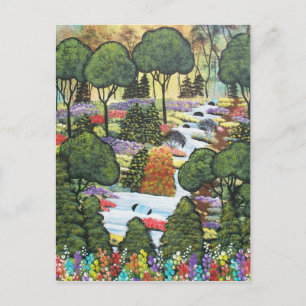 Folk Art BY LORI EVERETT carte postale