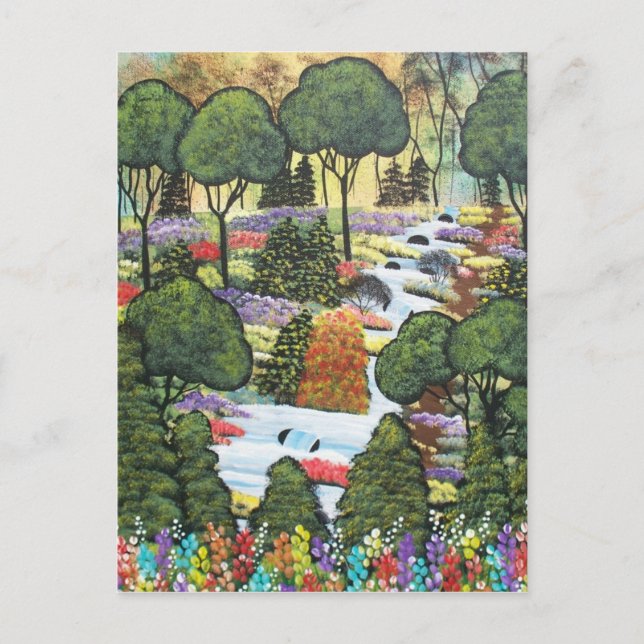 Folk Art BY LORI EVERETT carte postale (Devant)