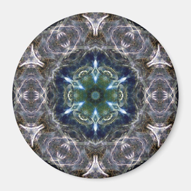 Folk Mandala Magnet (Devant)