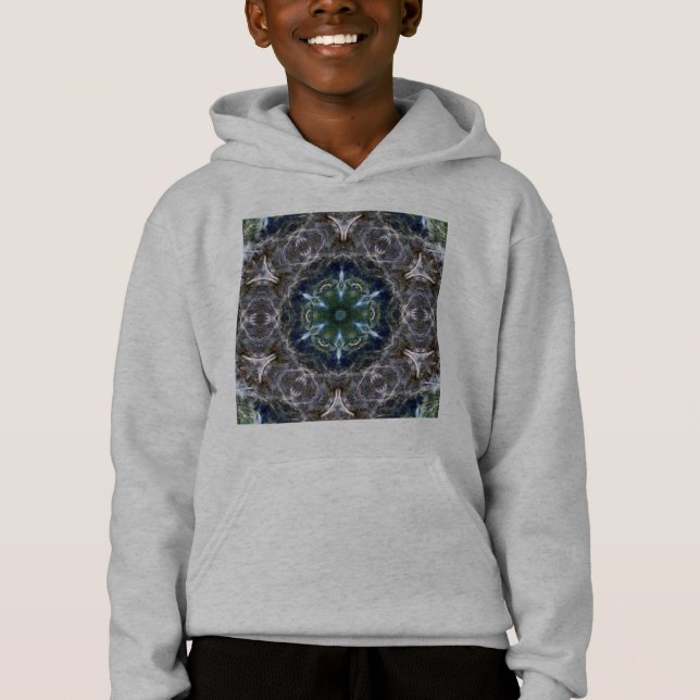Folk Mandala Sweat - shirt à capuche (Devant)