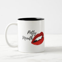 Folle tasse de bouche