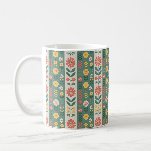Folpes Motif café Mug (Gauche)