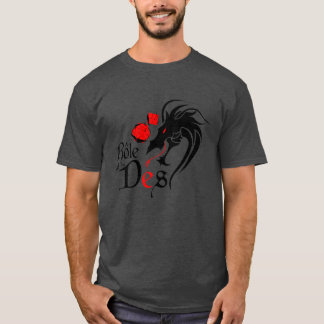 Foncé de T-shirt - les Dés de Rôle - T-shirt foncé