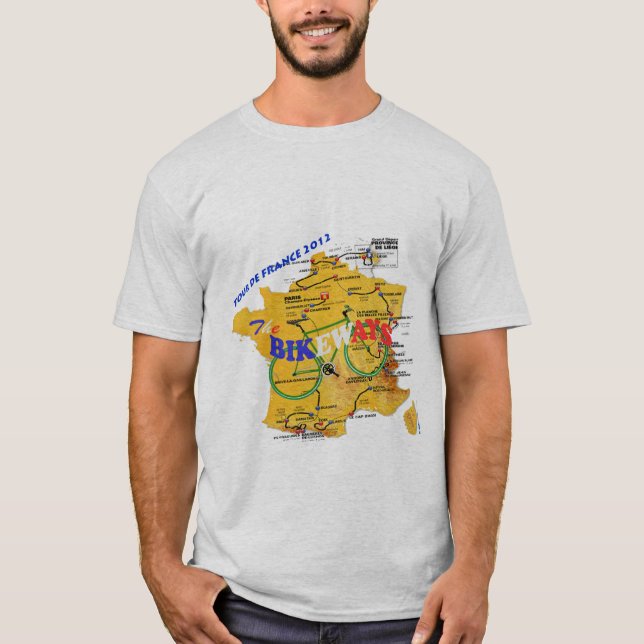 Fonctionnaire de Tour de France le T-shirt de (Devant)