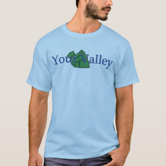Fonctionnaire votre T-shirt de vallée