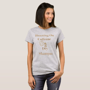 Fonctionnement sur la caféine et le T-shirt sec d