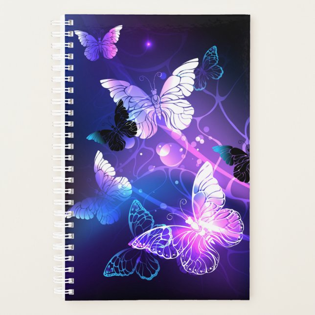 Fond avec papillons de nuit (Devant)
