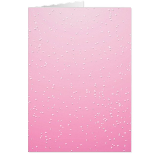 Fond d'art Champagne Rose avec Petites Bulles (Devant)