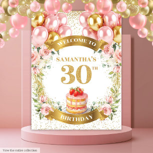 Fond de décoration en tapisserie Blush Gold pour 3