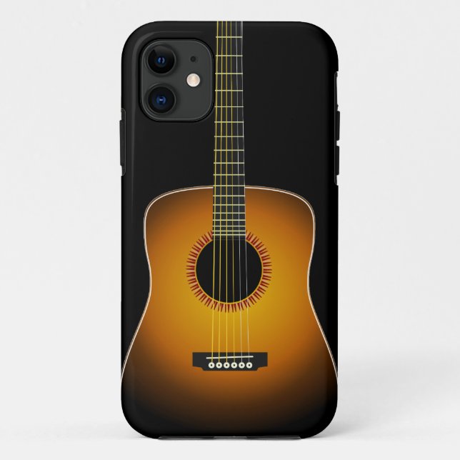 Fond de guitare pour coque d'iPhone 5 (Dos)