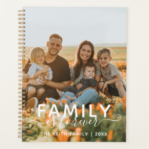 Fond de photo de calligraphie pour famille est pou