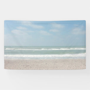 Fond de photo de plage toile de fond bannière