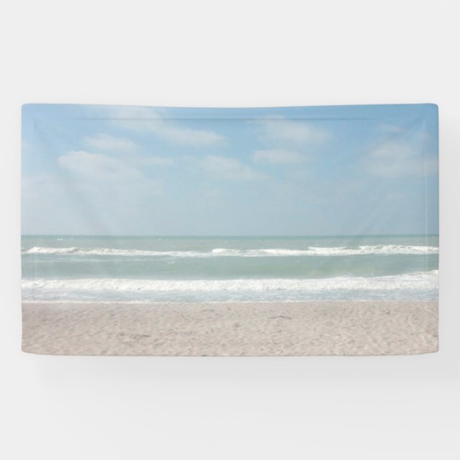 Fond de photo de plage toile de fond bannière (Horizontal)