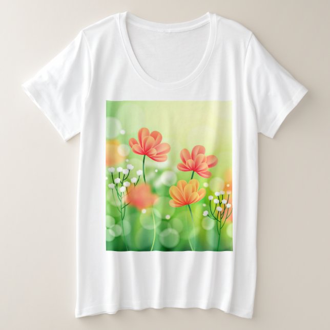 Fond de printemps flou réaliste-52374 (Design devant)