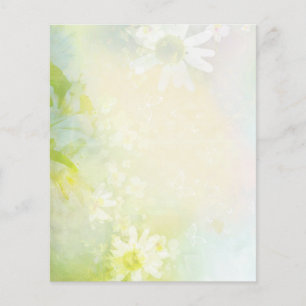 Fond de scrapbooking avec des pâquerettes douces