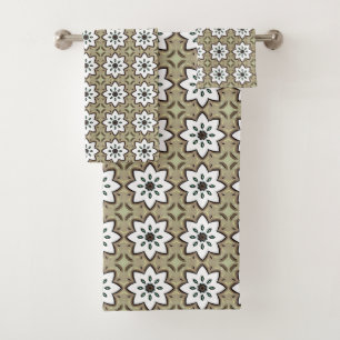 Fond décoratif beige à motifs