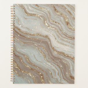 Fond élégant en marbre beige avec paillettes dorée