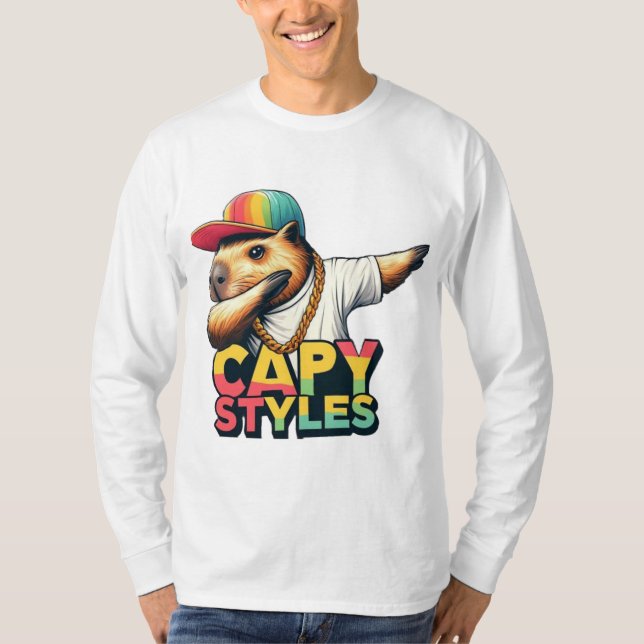 Fond intemporel : T-shirt à manches longues Vogue 