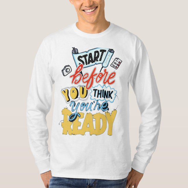 Fond intemporel : T-shirt à manches longues Vogue  (Devant)