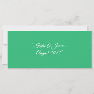 Fond vert menthe plat – Conception de mariage