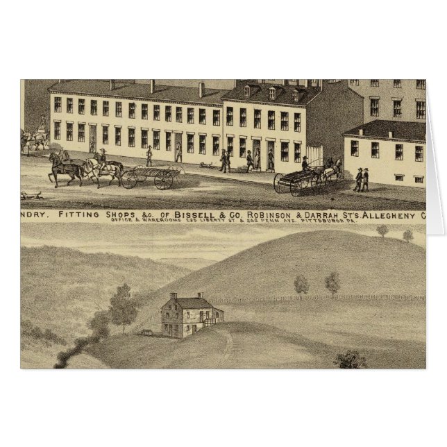 Fonderie de poêle, magasins d'équipement (Devant horizontal)