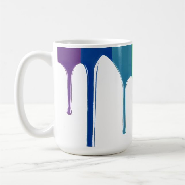 Fondre la Mug arc-en-ciel (Gauche)