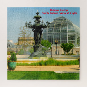 Fontaine Bartholdi Washington DC. Jigsaw Puzzle