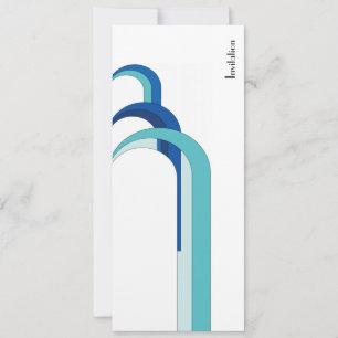 Fontaine bleue - Invitation