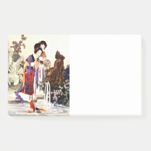 Fontaine de dragon, Notes post-it de 10 po x 6 po