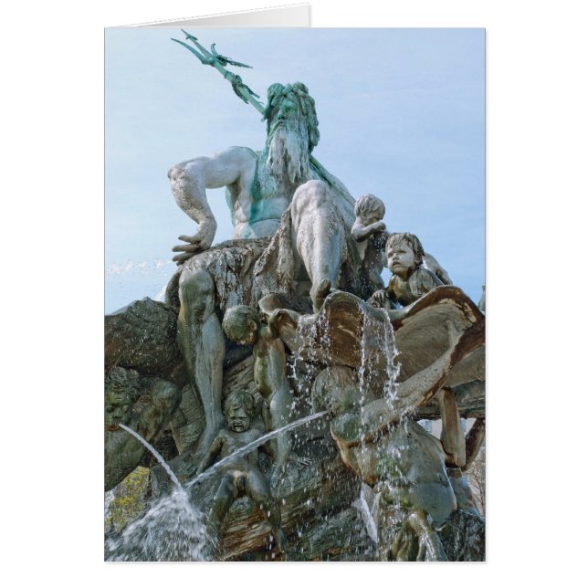 Fontaine de Neptune à Berlin (Devant)