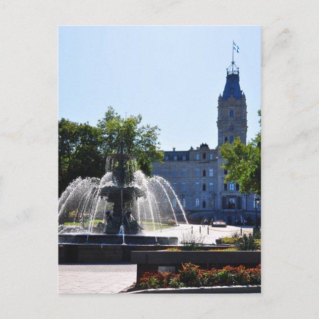 Fontaine de Tourny Parlement Québec Carte postale (Devant)