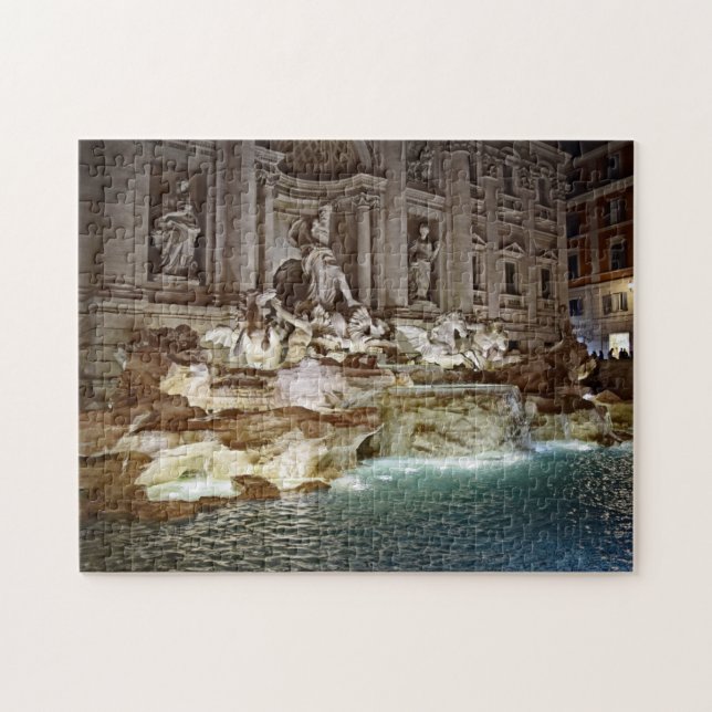 Fontaine de TREVI - puzzle de Roma, Italie (Horizontal)