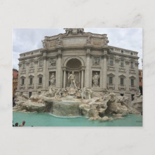 Fontaine de Trevi, Rome, Italie Carte postale