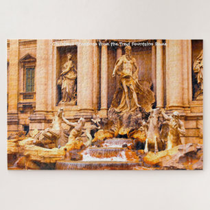 Fontaine de Trevi Rome. Jigsaw Puzzle