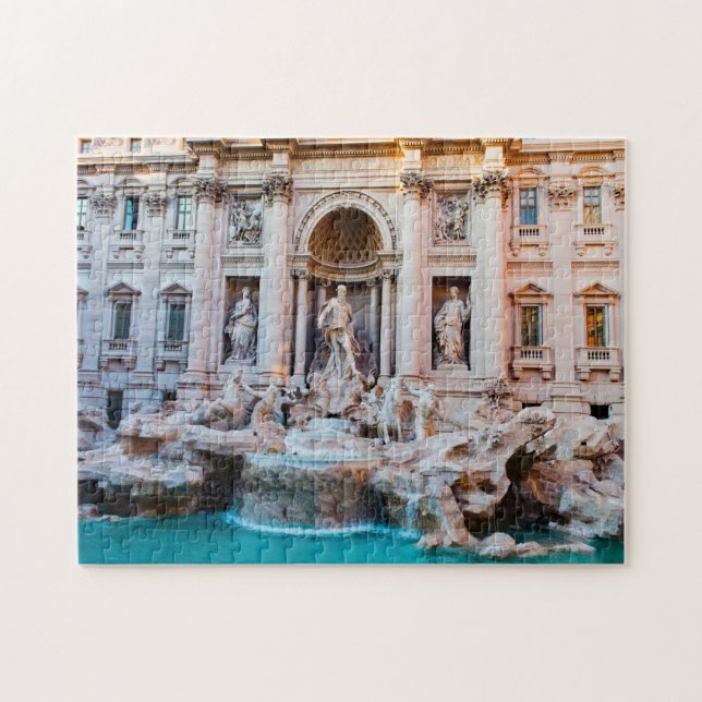 Fontaine de Trevi Rome. Jigsaw Puzzle (Horizontal)