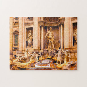 Fontaine de Trévi Rome. Puzzle