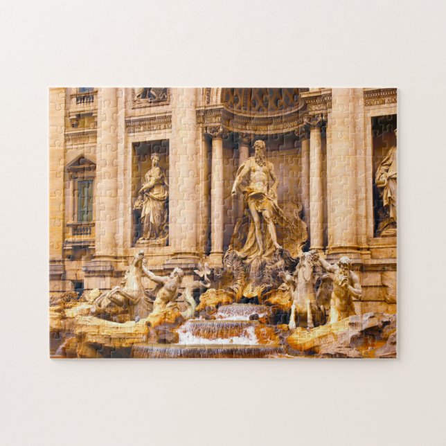 Fontaine de Trévi Rome. Puzzle (Horizontal)