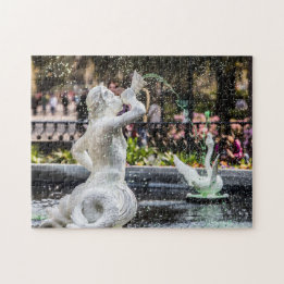 Fontaine du parc Forsyth | Savannah Puzzle