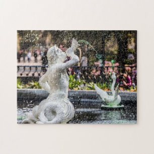 Fontaine du parc Forsyth   Savannah Puzzle