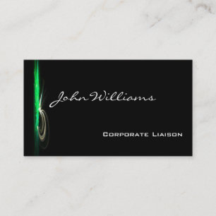 Fontaine verte moderne Cartes de visite profession