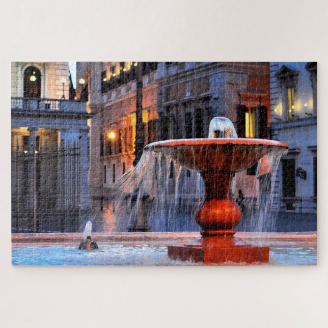 Fontaines de Rome. Puzzle (Horizontal)