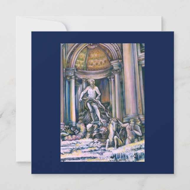 Fontana Di Trevi, Roma, Italie (Devant)