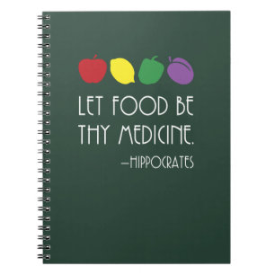 Food or Diet Journal Let Food be your Medicine
