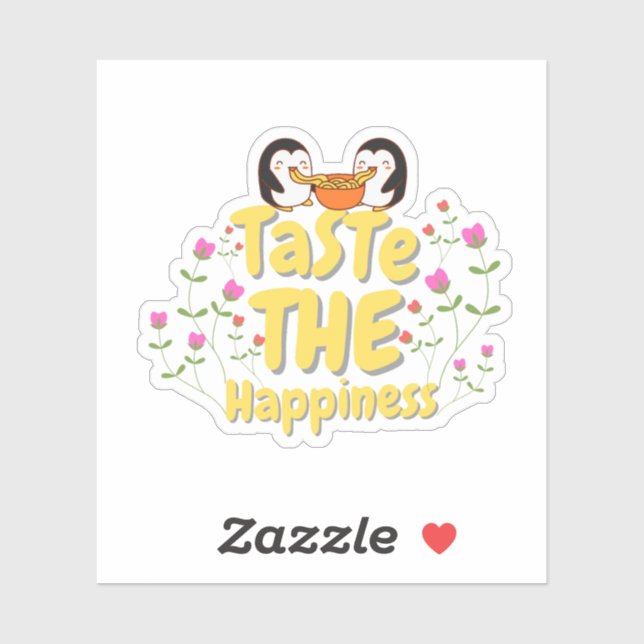 Food Quote Sticker  (Feuille)