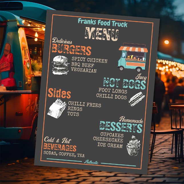 Food Truck Menu (Créateur téléchargé)
