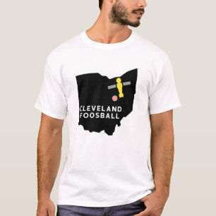 Foosball d'état de Cleveland Ohio - T-shirt OG
